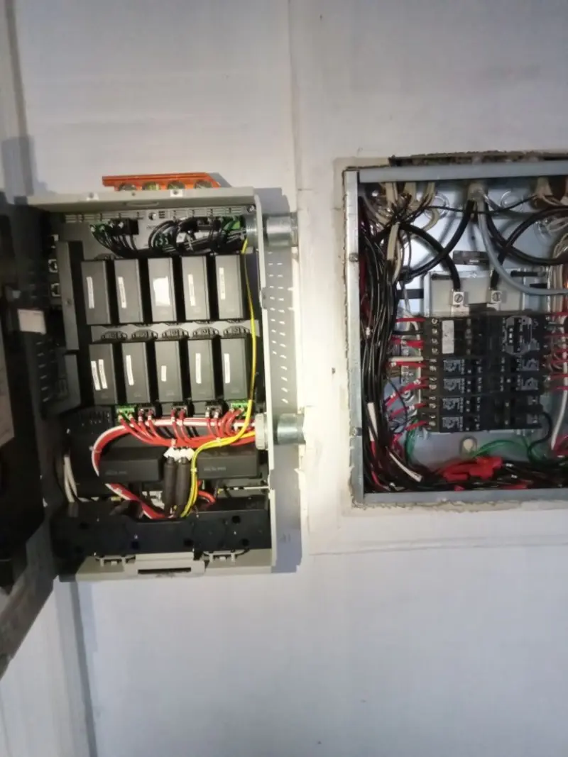 Electrical panel upgrade completed for Indoor Lighting Installation in Berthoud